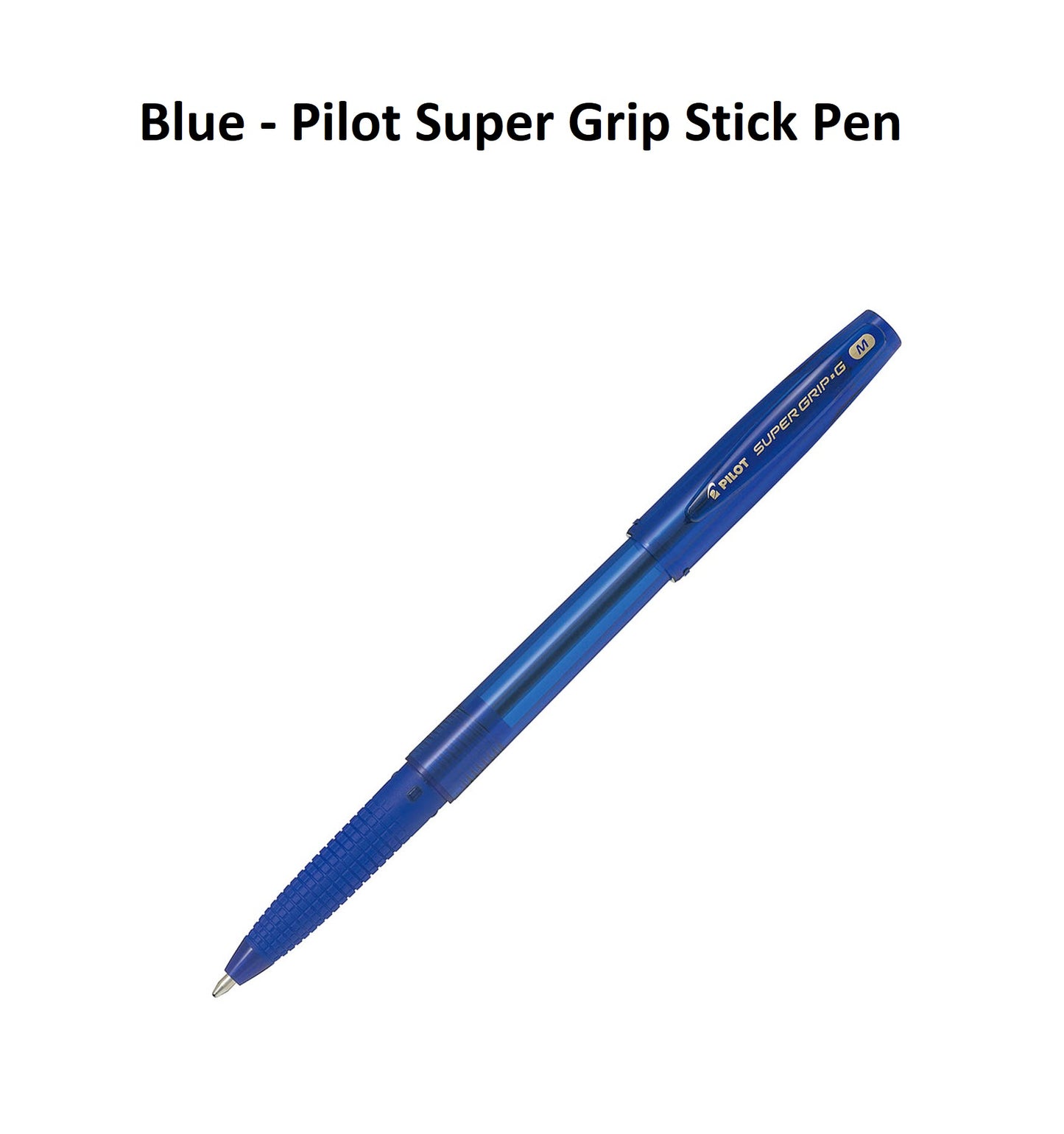 Blue - Pilot Super Grip Stick Pen