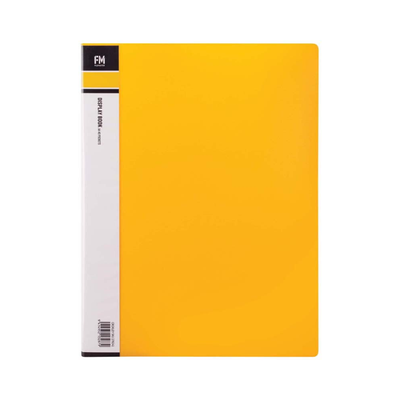 Yellow - A4 Clearfile 40 Page