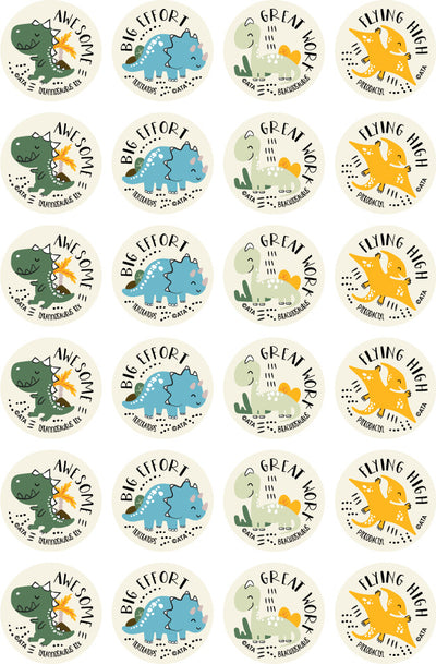Dinosaurs - Merit Stickers (Pack of 96)