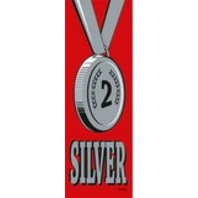 Silver 2 - Self-Adhesive Ribbons (Pack of 20)