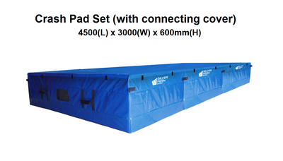 Crash Pad Set (with connecting cover) - 4500(L) x 3000(W) x 600mm(H)