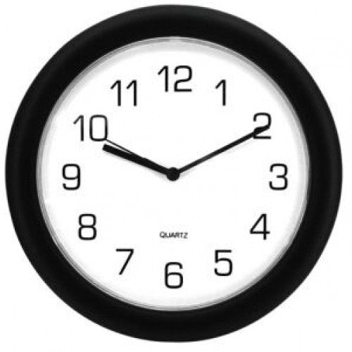 Wall Clock 300mm - Black