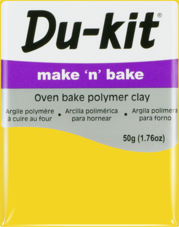 Lemon Yellow 50g - Du Kit Modelling Clay