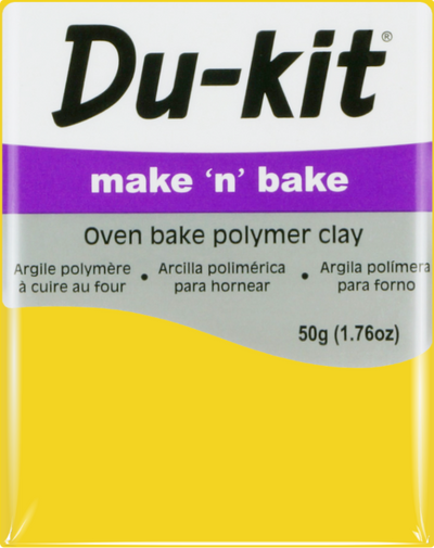 Lemon Yellow 50g - Du Kit Modelling Clay