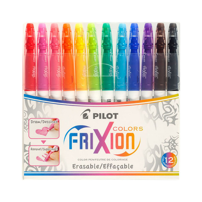 Set of 12 - Frixion Erasable Markers