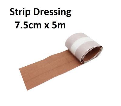 Strip Dressing - 7.5cm x 5m
