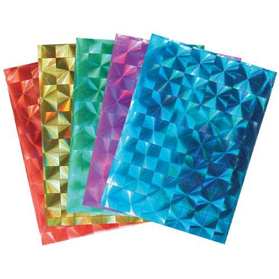 Chequered Prism Paper A4 40S Assorted