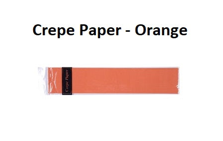 Crepe Paper - Orange