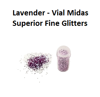 Lavender 10g - Midas Superior Fine Glitters
