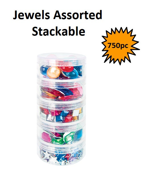 Craft Jewels - Assorted Jewels 700pcs