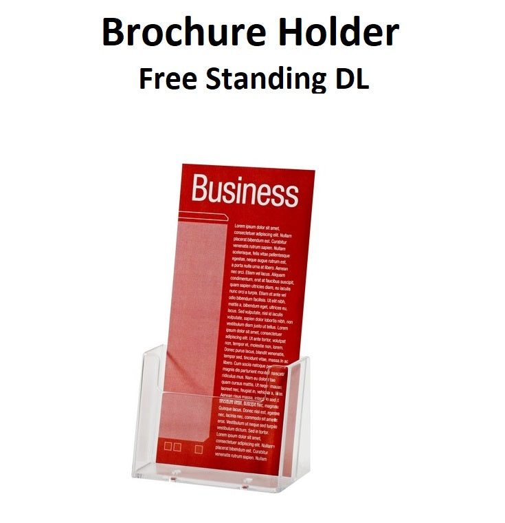 Brochure Holder - Free Standing DL