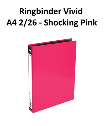 Pink - A4 Ringbinder