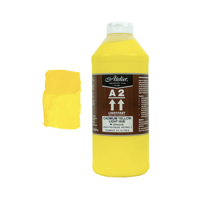 Cadmium Yellow Light 1L - Chroma A2 Acrylic Paint