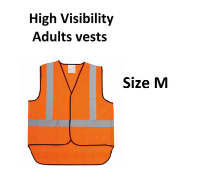 Vest Size M (Adult) - High Visibility Vest
