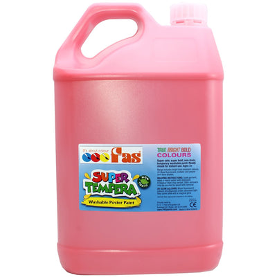 Red 5L - FAS Super Tempera Poster Paint