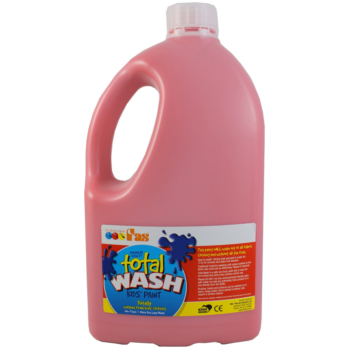 Pink 2L - Total Wash Kids Paint