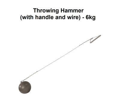 Throwing Hammer (with handle and wire) - 6kg