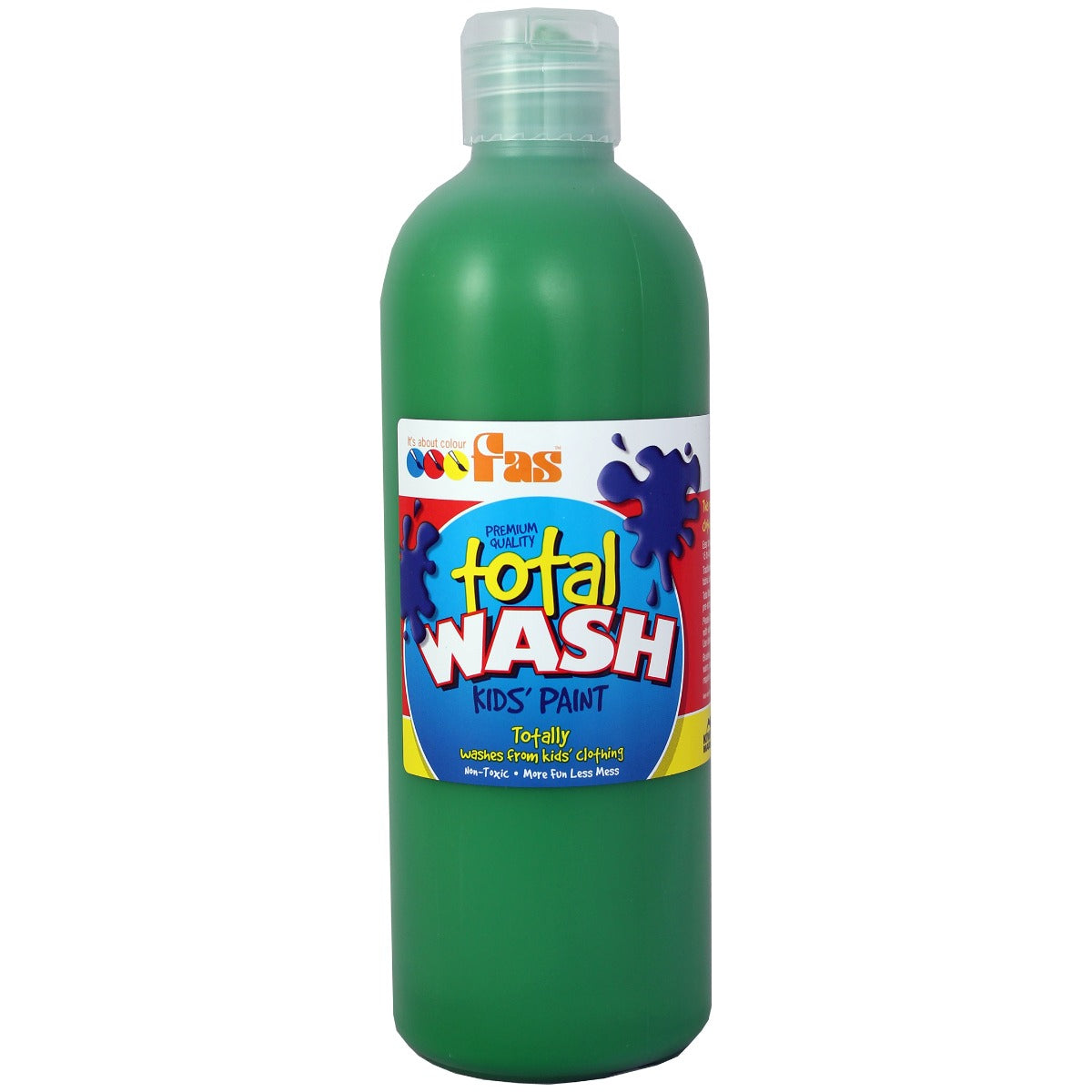Green 500mL - Total Wash Kids Paint
