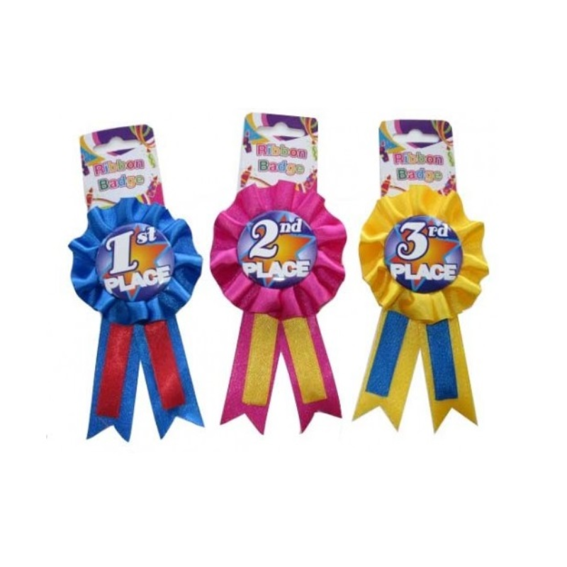 Ribbon Badges - 1st Place