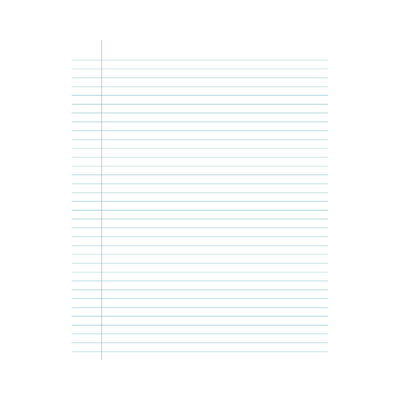 10B5 - Newsprint Pad - 7mm Lined