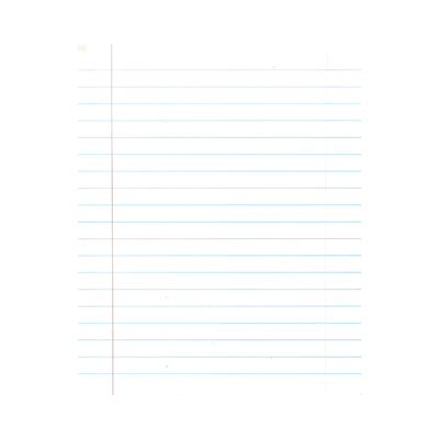 10F5 - Newsprint Pad - 12mm Lined