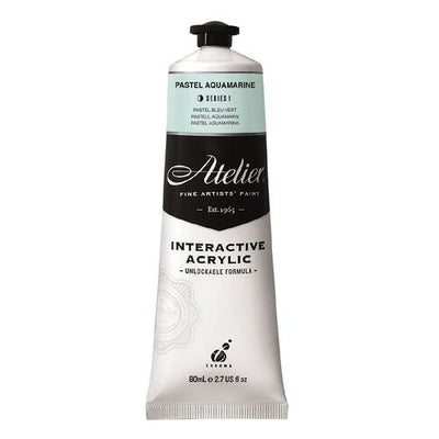 Pastel Aquamarine 80ml - Atelier Acrylic Paint S1