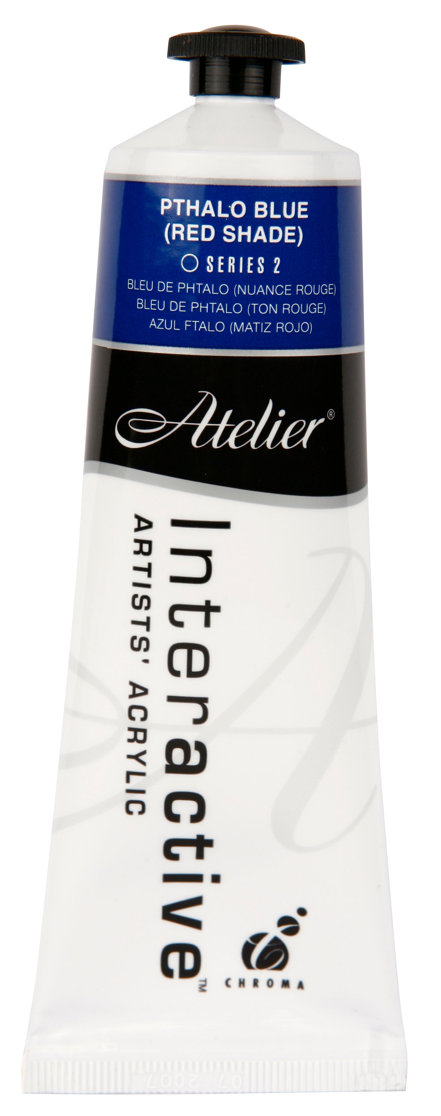 Pthalo Blue (Red Shade) 80ml - Atelier Acrylic Paint S2