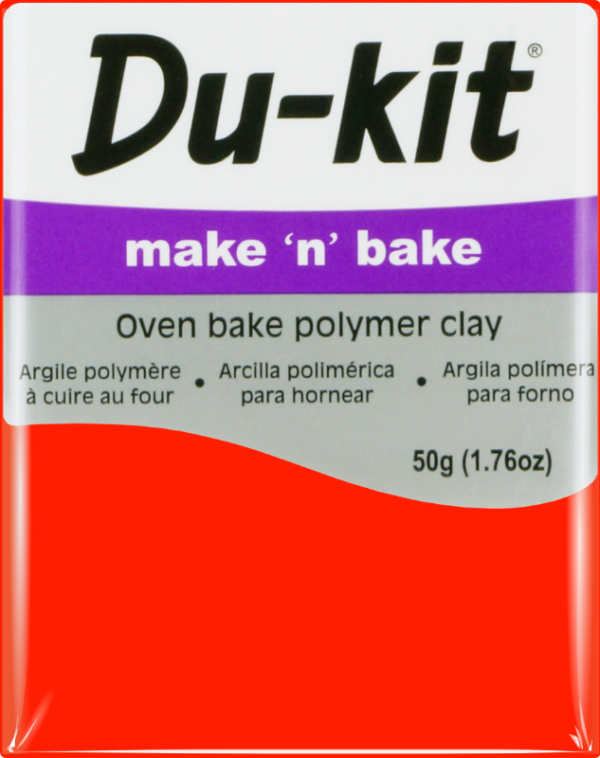 Scarlet 50g - Du Kit Modelling Clay