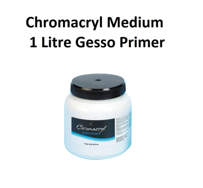Chromacryl Medium - Gesso Primer 1 Litre