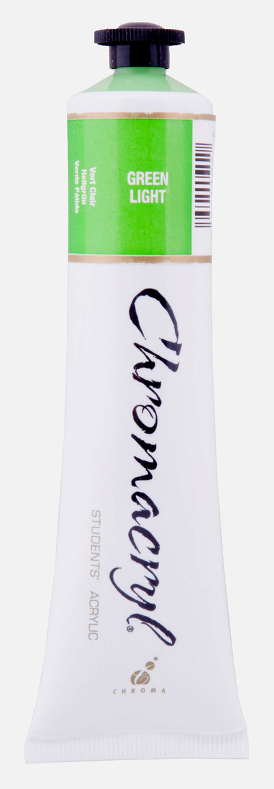 Green Light 75ml - Chromacryl Acrylic Paint