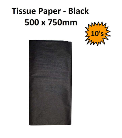 Tissue Paper - Black