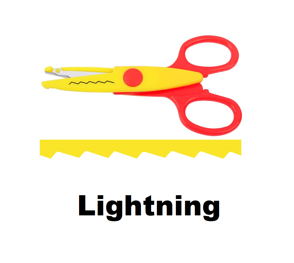 Lightning - Craft Scissors