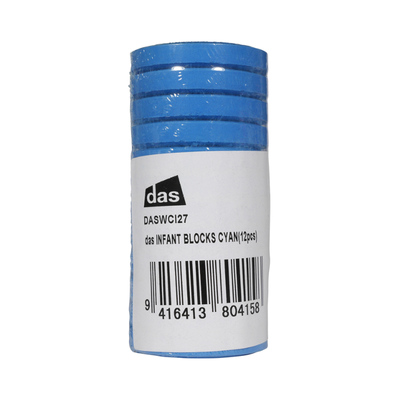 Cyan 12's - Tempera Blocks Infant (Small)