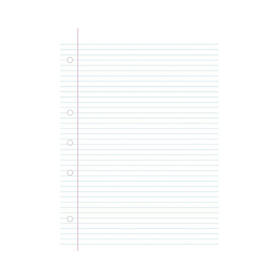 14B8 - A4 Loose Leaf Refill - 7mm Lined