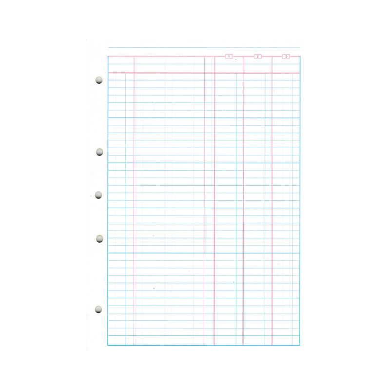 14R8 - Treble Cash Refill Pad - 7mm Lined