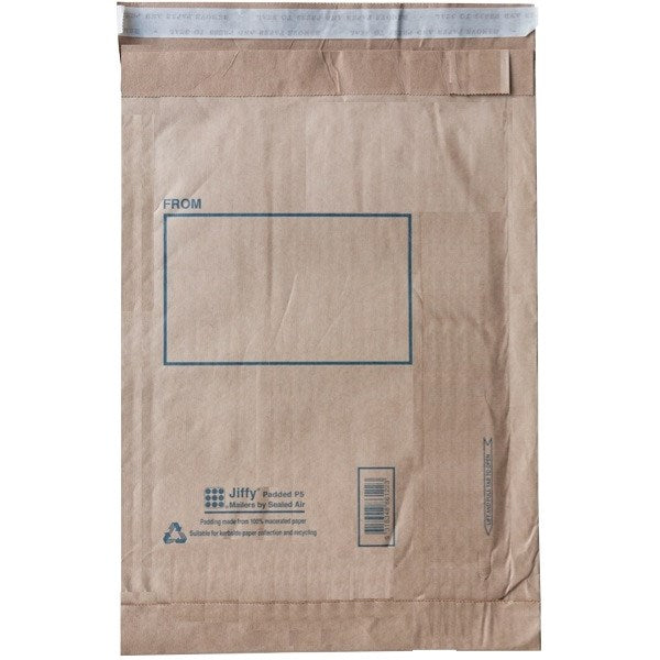 Size 5 - Jiffy Padded Mailing Bag (235 x 380mm) - single