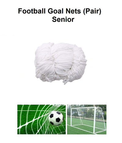 Soccer / Football Goal Nets (Pair) - Senior / Full Sized