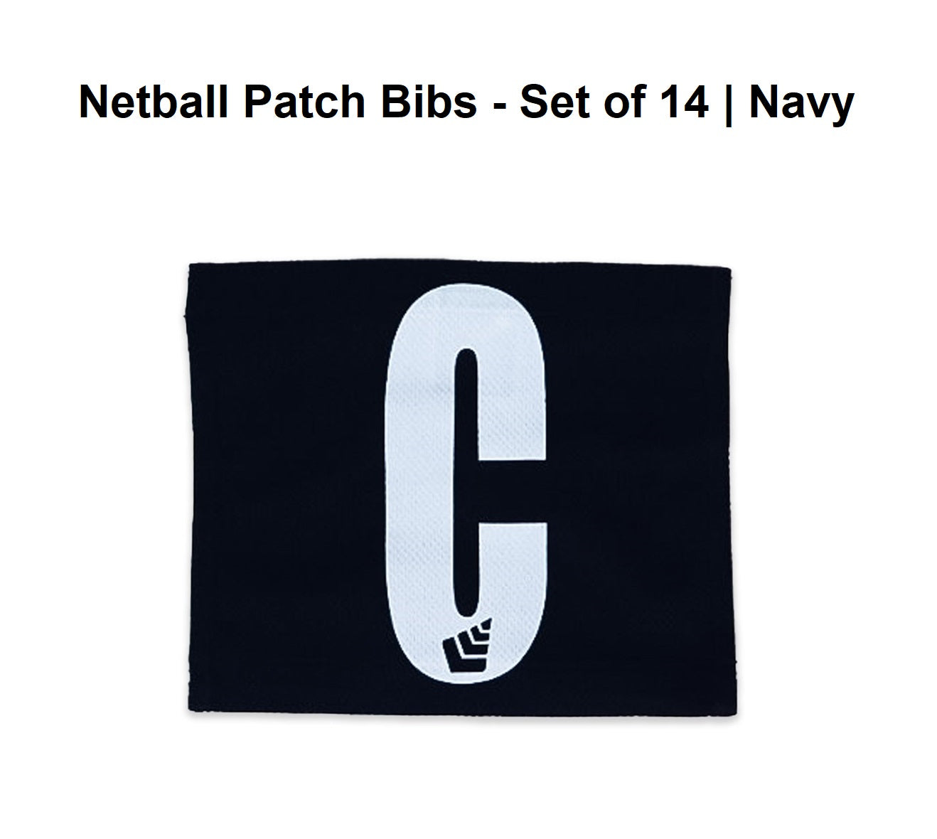 Netball Patch Bibs - Set of 14 | Navy