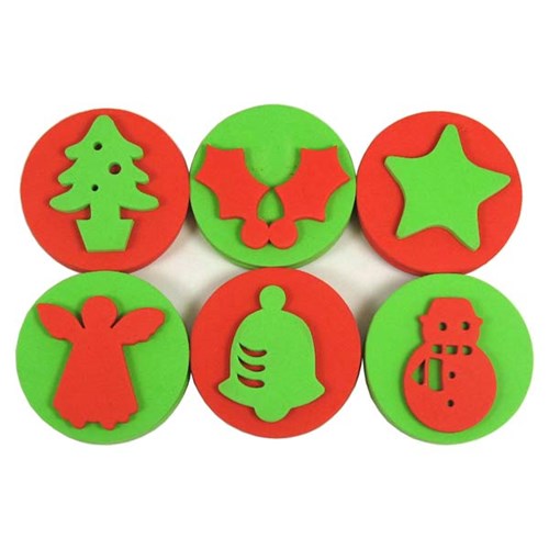 Palm Printers - Christmas (Set of 6)