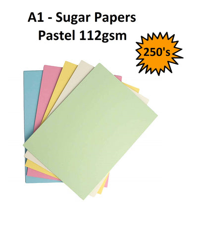 A1 - Pastel Sugar Papers 250's