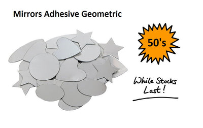 Adhesive Geometric Mirrors
