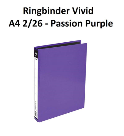 Purple - A4 Ringbinder