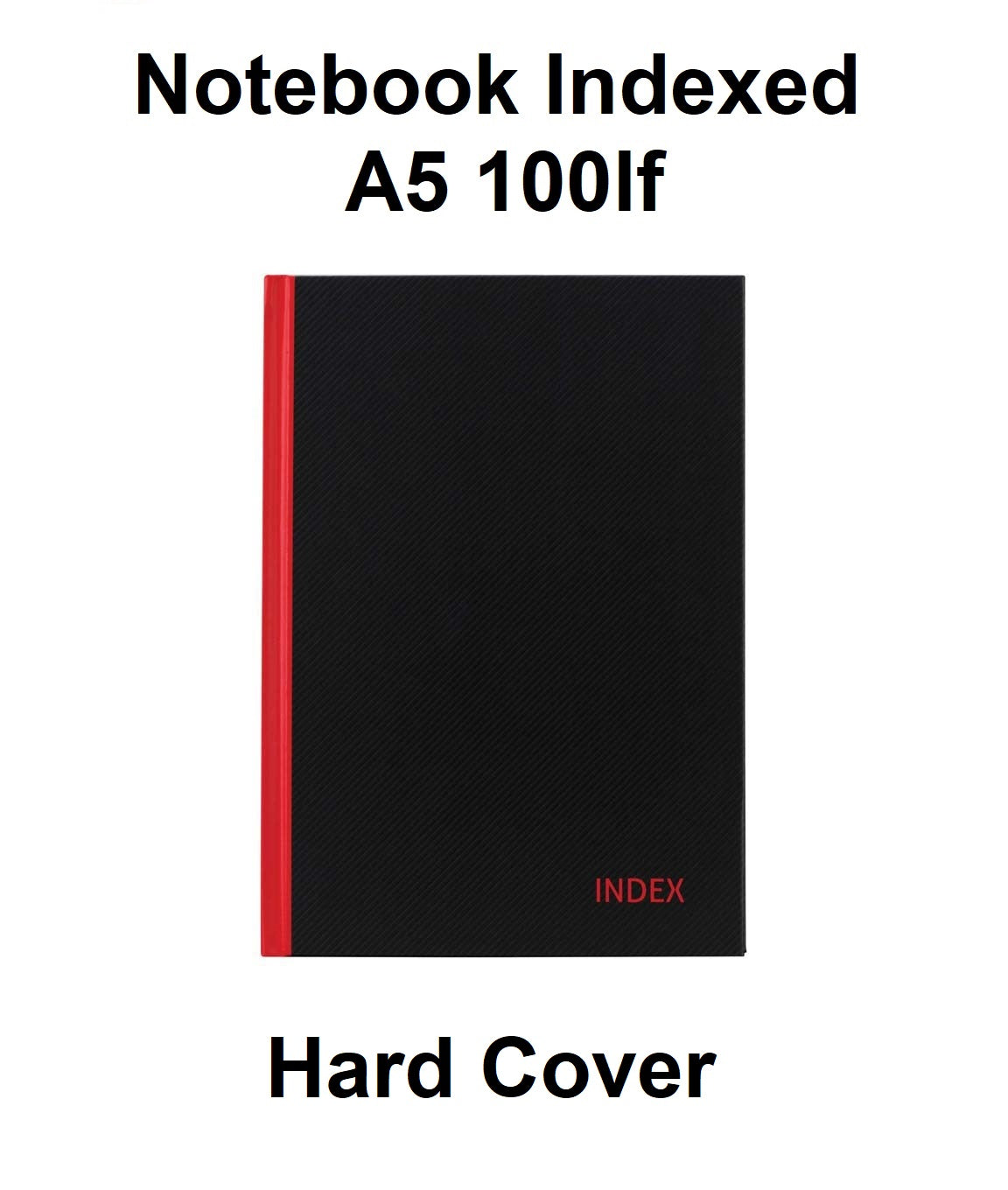 Index Book Hard Cover - A5