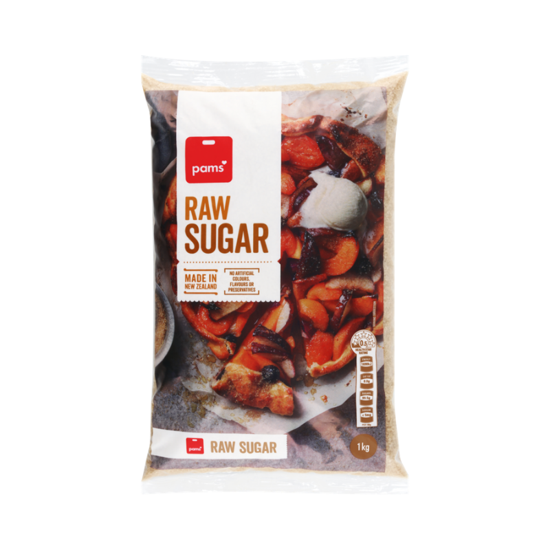 Raw Sugar 1kg (Brand May Vary)