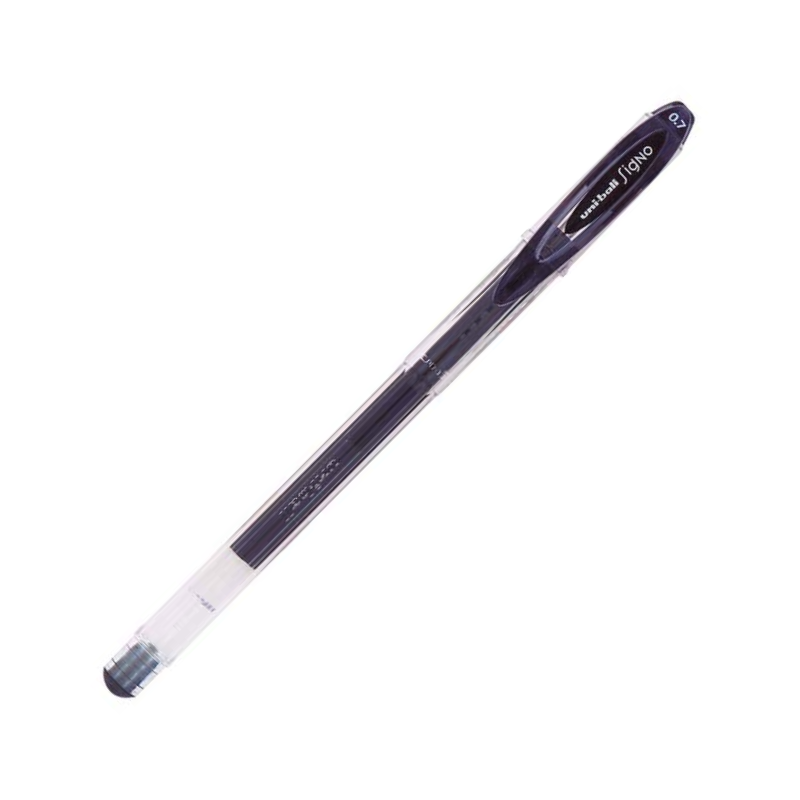 Uni Signo Gel Pen 0.7mm - Capped - Black