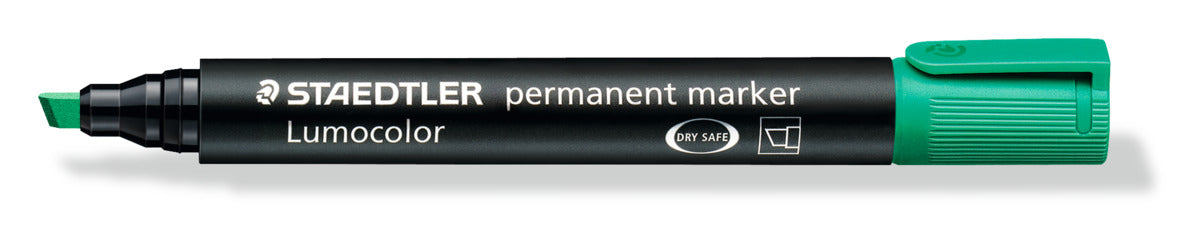 Green - Chisel Tip Staedtler Permanent Marker