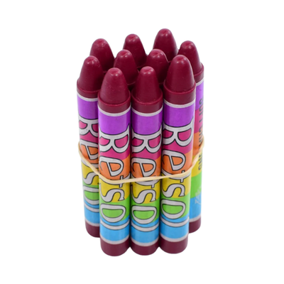 Retsol Soft Wax Crayon - Crimson 10's