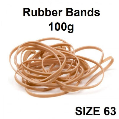 Size 63 - Rubber Bands 100g