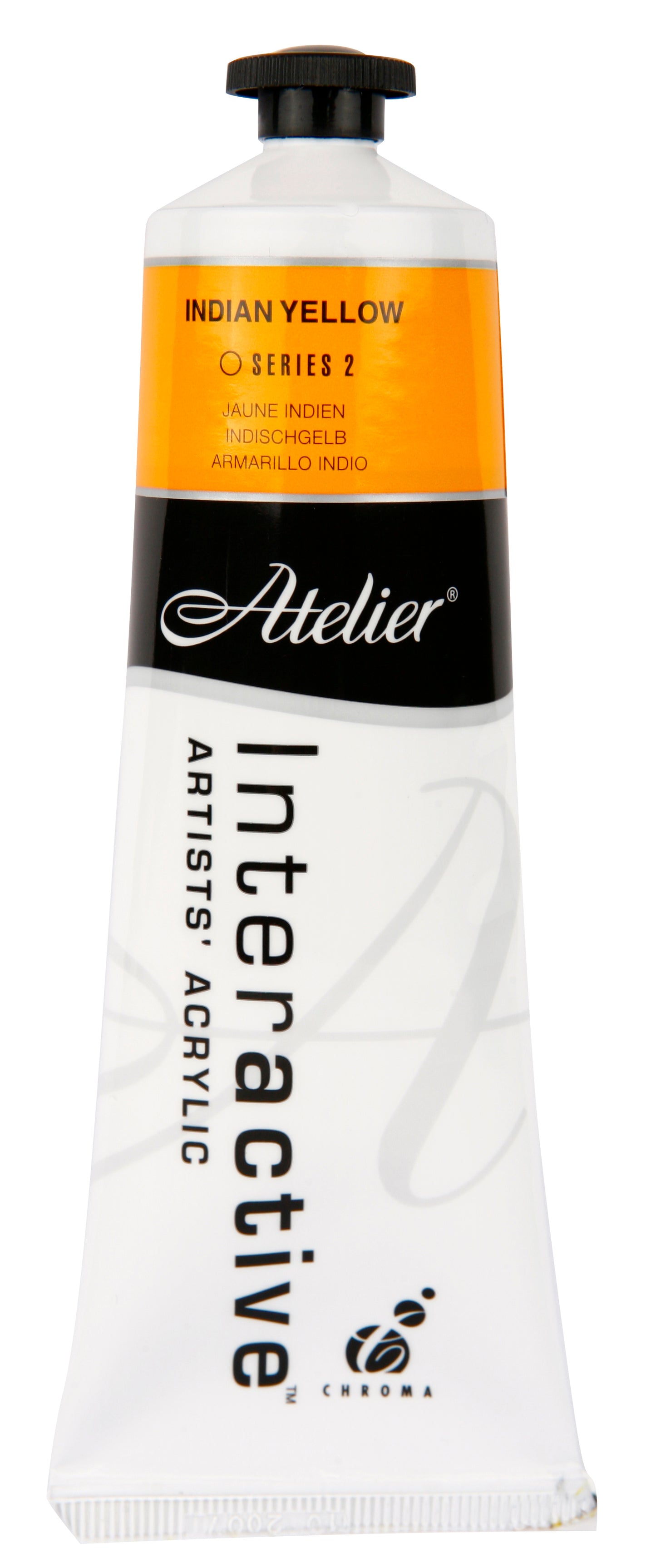 Indian Yellow 80ml - Atelier Acrylic Paint S2