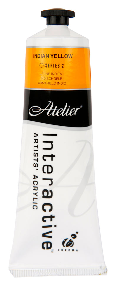 Indian Yellow 80ml - Atelier Acrylic Paint S2